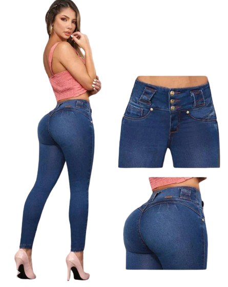 W-150 100% Authentic Colombian Push Up Jeans - JDColFashion