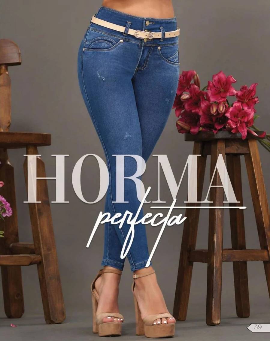 W-156 100% Authentic Colombian Push Up Jeans by Weppa Jeans - JDColFashion