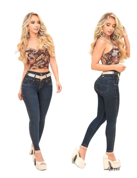 W-229 100% Authentic Colombian Push Up Jeans - JDColFashion